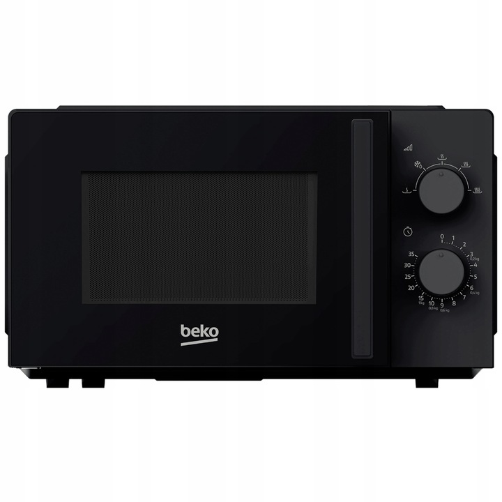 Mikrovlnná rúra Beko MOC20100B2 700W 20L Časovač 5 úrovní výkonu Čierna