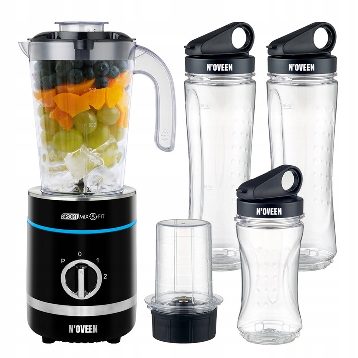 N"oveen SB2000 500W Stolný mixér čierny