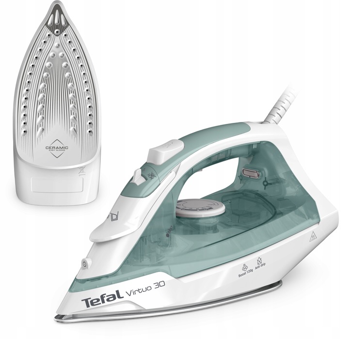 Naparovacia žehlička Tefal Virtuo 30 FV2C42 eukalyptová