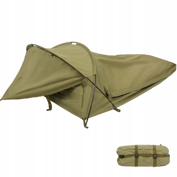 Norka Ľahký dvojmiestny stan s membránou DEFCON5 DOUBLE Bivi Tent NATO Oliv cyklostany