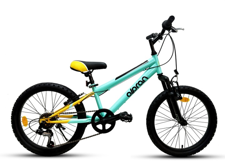 Olpran AGILIS 20" svetlo zelená/oranžová/čierna