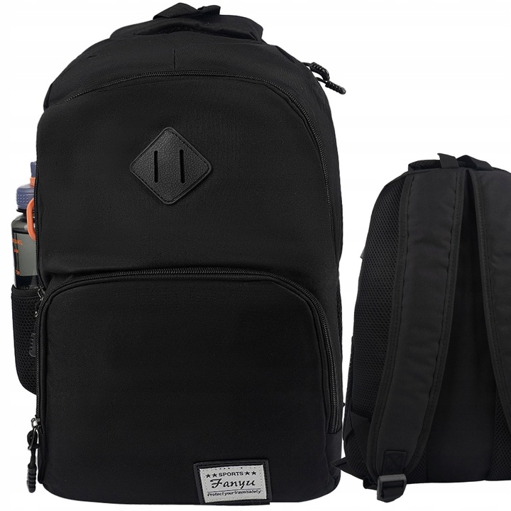 OBCHODNÁ TAŠKA NA NOTEBOOK 15.6" ČIERNA, PRIESTRANNÁ, ELEGANTNÁ, ŠTÝLOVÁ