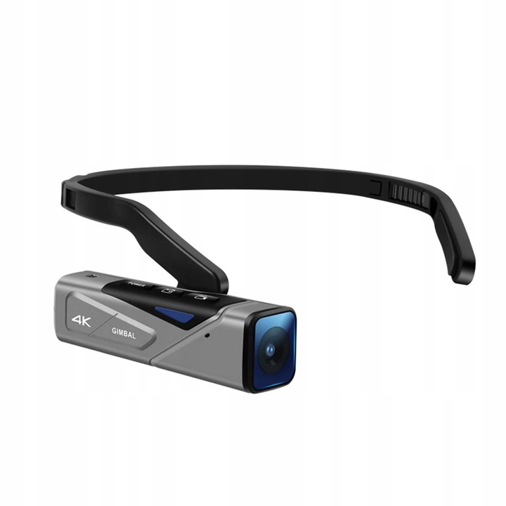 ORDRO EP7 Kamera do nosenia na hlave, 4K video pri 60 snímkach za sekundu
