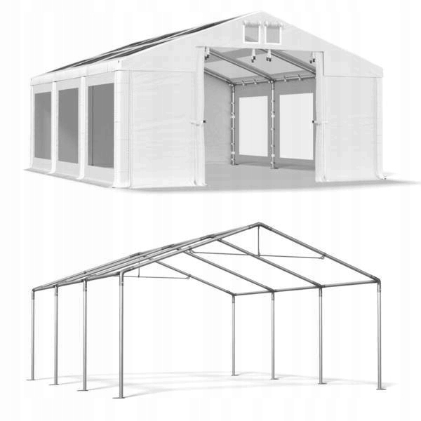 Párty stan 4x6 m pozinkovaný DAS 580 S