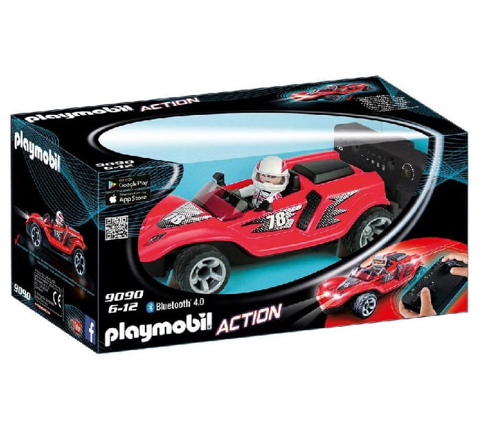 Playmobil Action 9090 Závodné auto Rocket – diaľkovo ovládané najlacnejšie