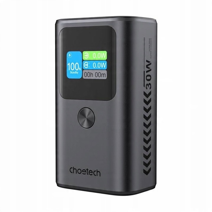 Powerbanka Choetech 10000 mAh šedá LACNÉ