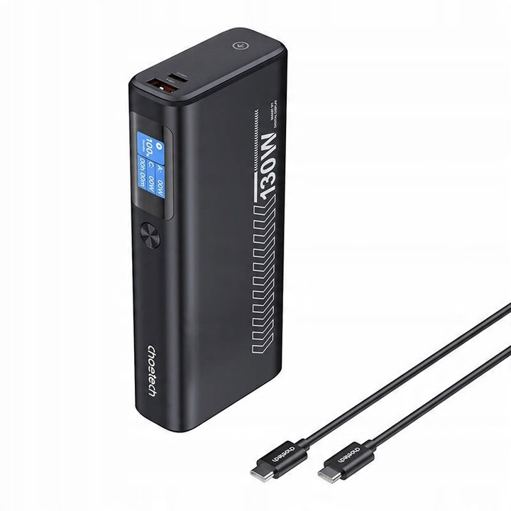 Powerbanka Choetech 20000 mAh šedá