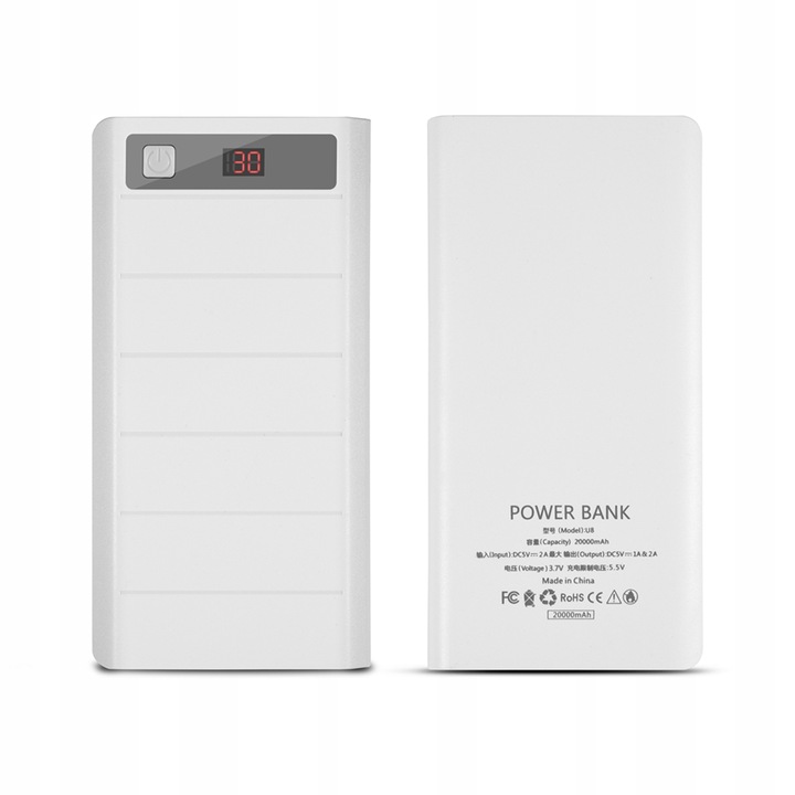 Powerbanka SJ01128-02 20000 mAh biela