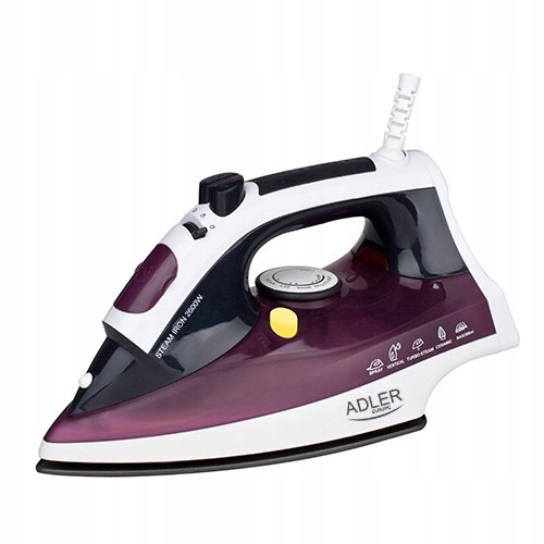 Parná žehlička ADLER AD 5022 Fialová 2200 W