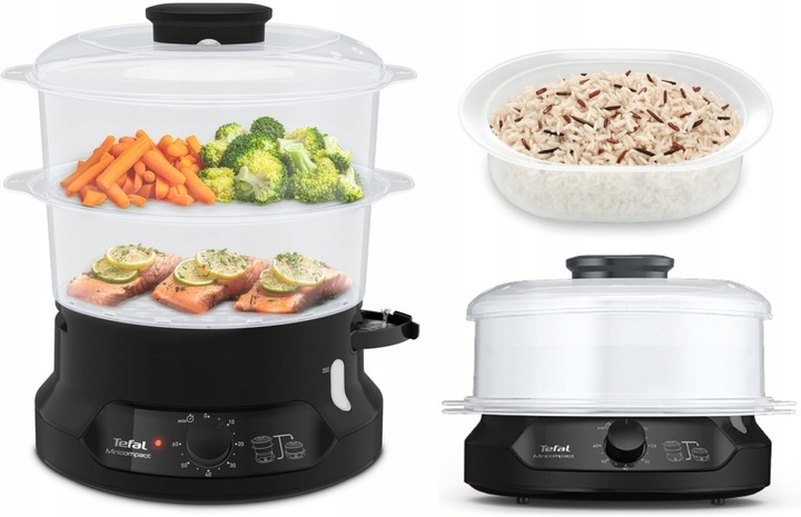 Parný hrniec Tefal VC139810 6 l čierny 800 W