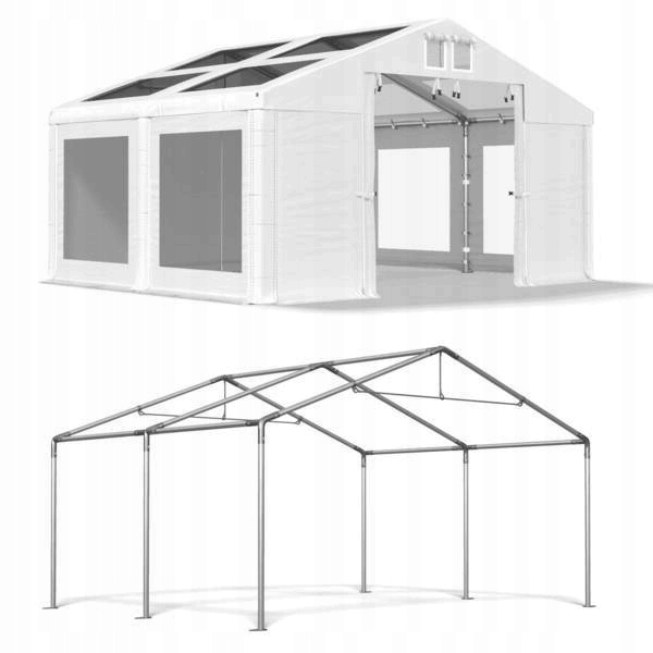 Párty stan 4x4 m Solidný DAS 580 S