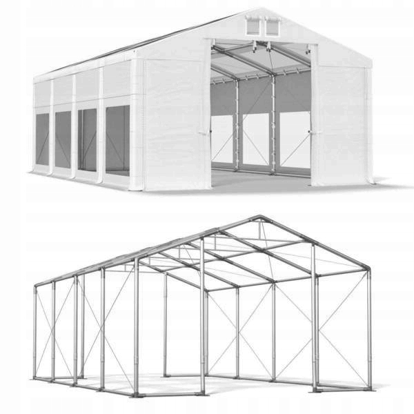 Párty stan 5x8 m [3 m] Celoročný DAS 580 WP