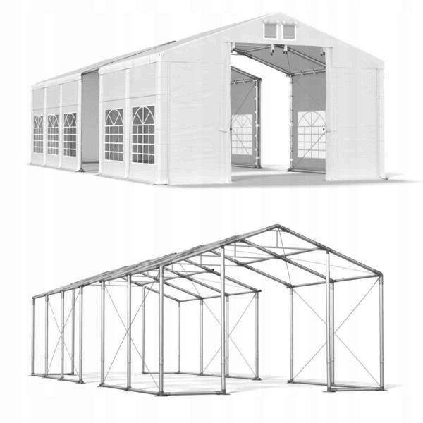 Párty stany 4x22 m [3 m] Silné DAS 580 WP