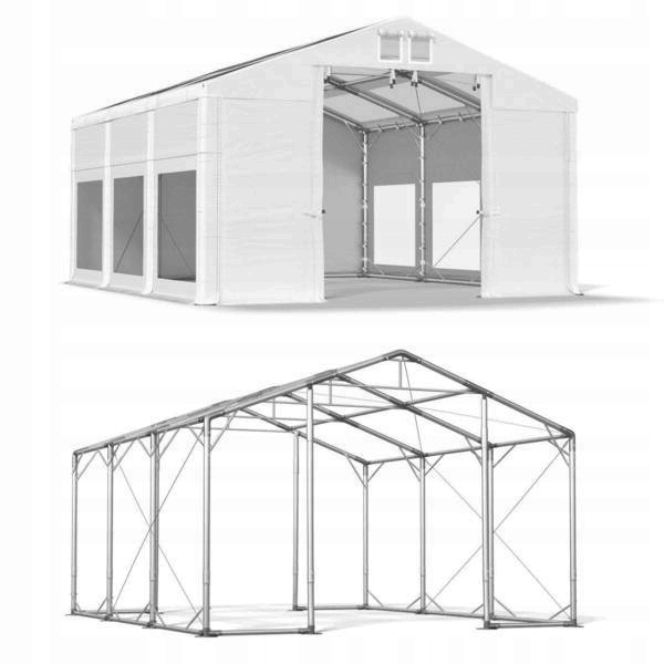 Párty stany 5x6 m [3 m] Celoročné DAS 580 P AKCIA