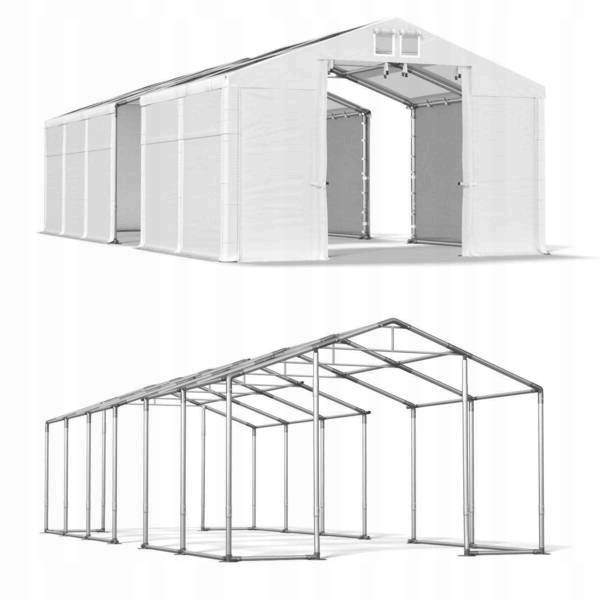 Párty stany 8x13 m [3 m] Zimné DAS 580 W VÝPREDAJ