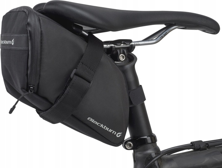 Podsedlová cyklistická taška Blackburn Grid Large Reflective čierna LACNÉ