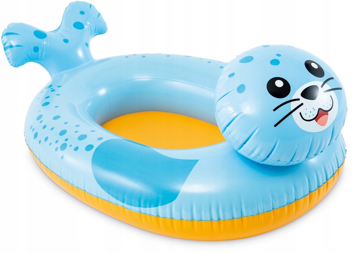 PONTON MATRAC NA PLÁVANIE FOKA FOCZKA 107 x 76 cm - INTEX 59380