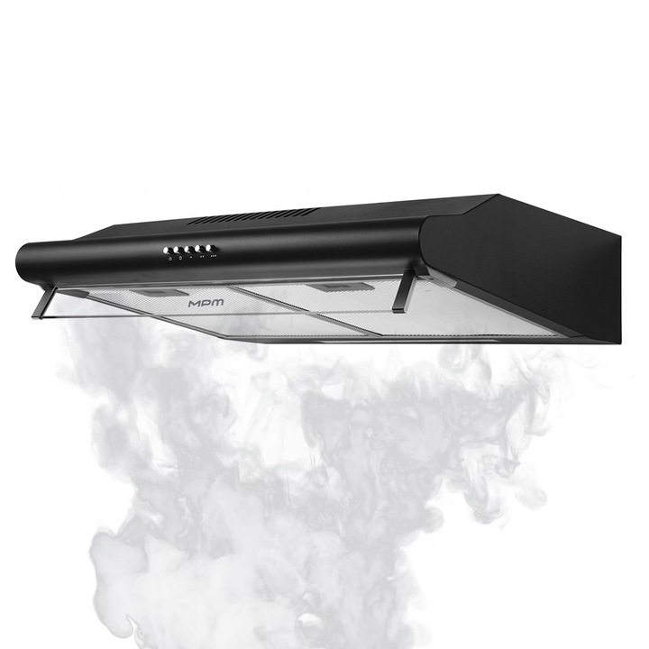 Podskrinkový digestor MPM 61-PX-76/N 190 m3/h 61 dB Čierny