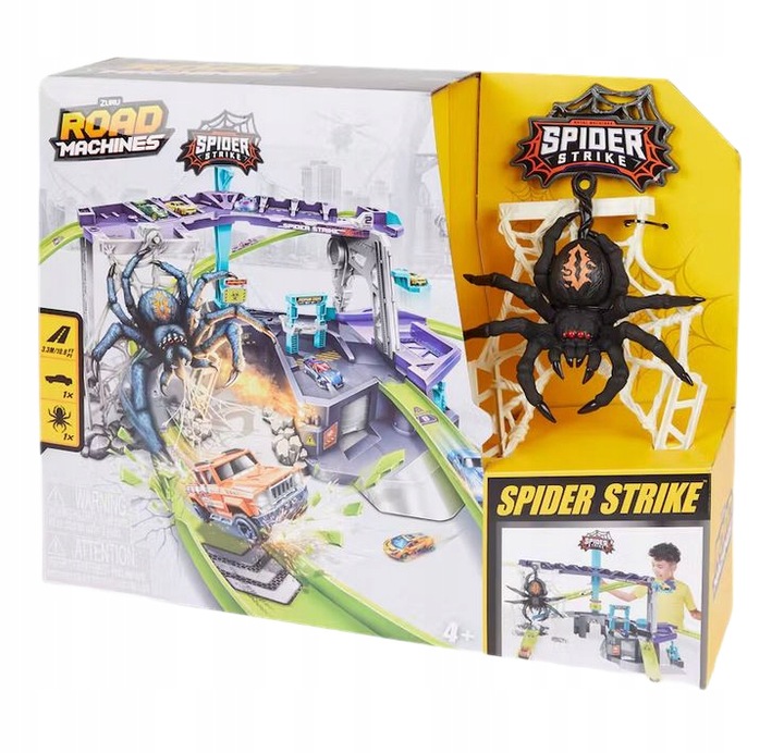 PRETEKÁRSKA DRÁHA ZURU ROAD MACHINES SPIDER STRIKE AUTÍČKA DARČEK PRE DETI