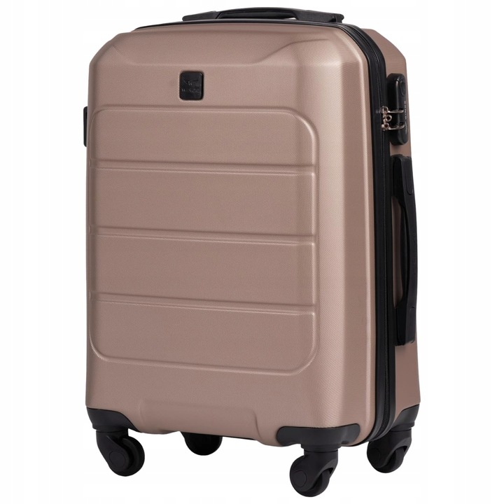 Príručná Kufor Kabínová batožina WINGS GANNET 20" CHAMPAGNE Malá cestovná