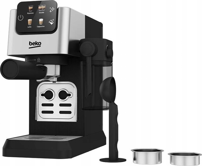 Pákový kávovar na espresso Beko Caffeexperto CEP5304X 1628 W čierny