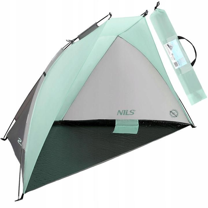 PLÁŽOVÝ STAN PARAVÁN PLÁŽOVÁ KRYTKA PODLAHA UV filter 210x110x105 cm