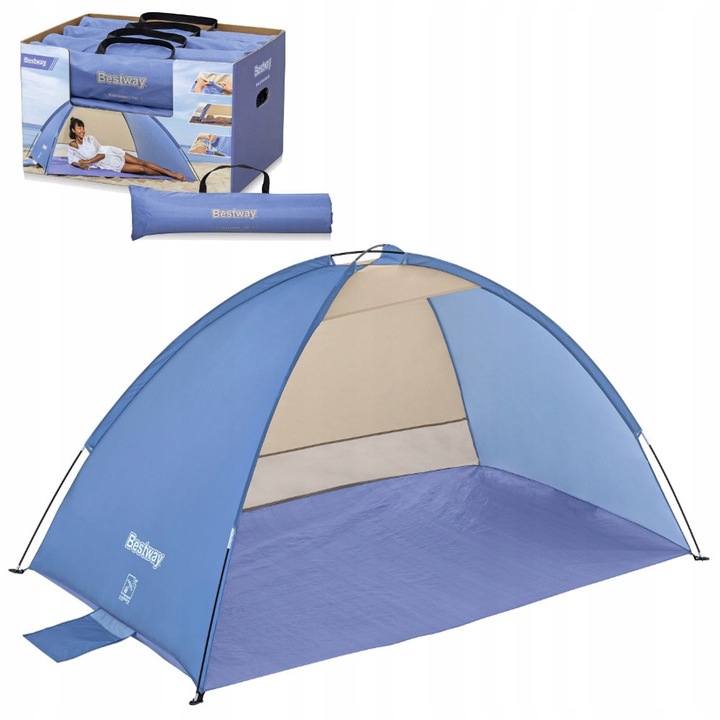 Plážový turistický stan Beach Ground 2 Bestway 68105 200x120 cm UV80
