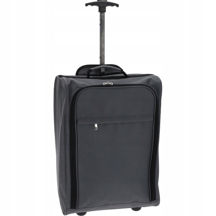 PROWORLD Príručný kufor na kolieskach do lietadla 30 l šedá