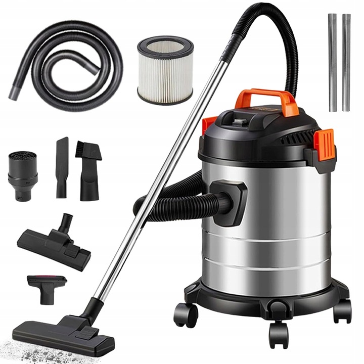 PRIEMYSELNÝ DOMÁCI DIELENSKÝ VYSÁVAČ SUCHÉ MOKRÉ DÚCHADLO SILNÉ 2000 W