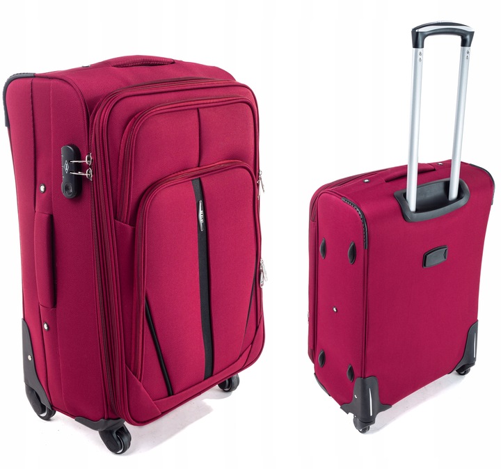 RGL STREDNÝ KUFOR CESTOVNÝ XL SO 4 KOLESAMI, látkový, mäkký ZĽAVA