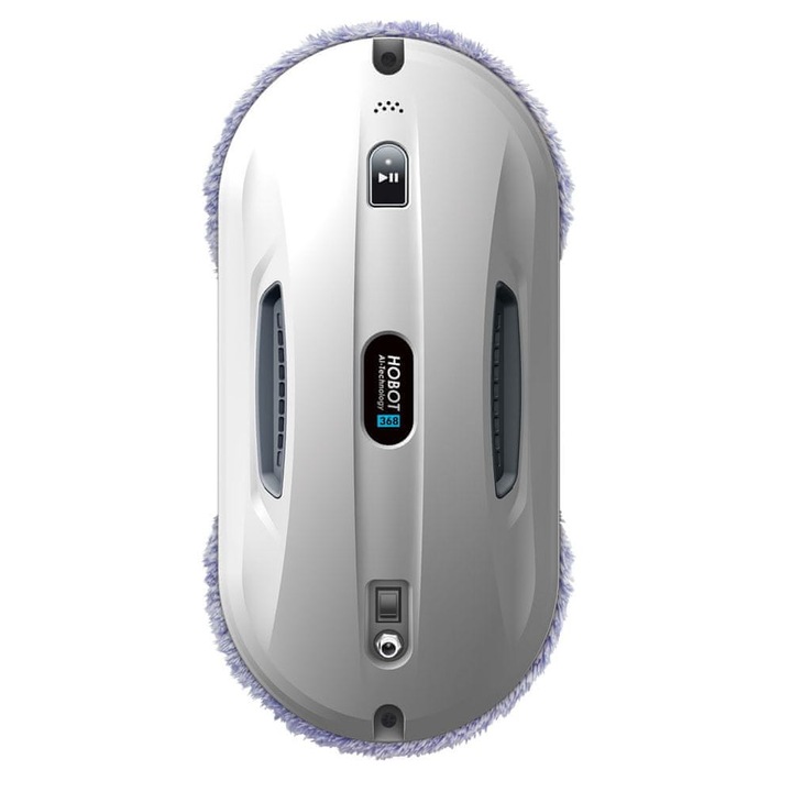 Robotický vysávač Hobot 368 strieborný/sivý