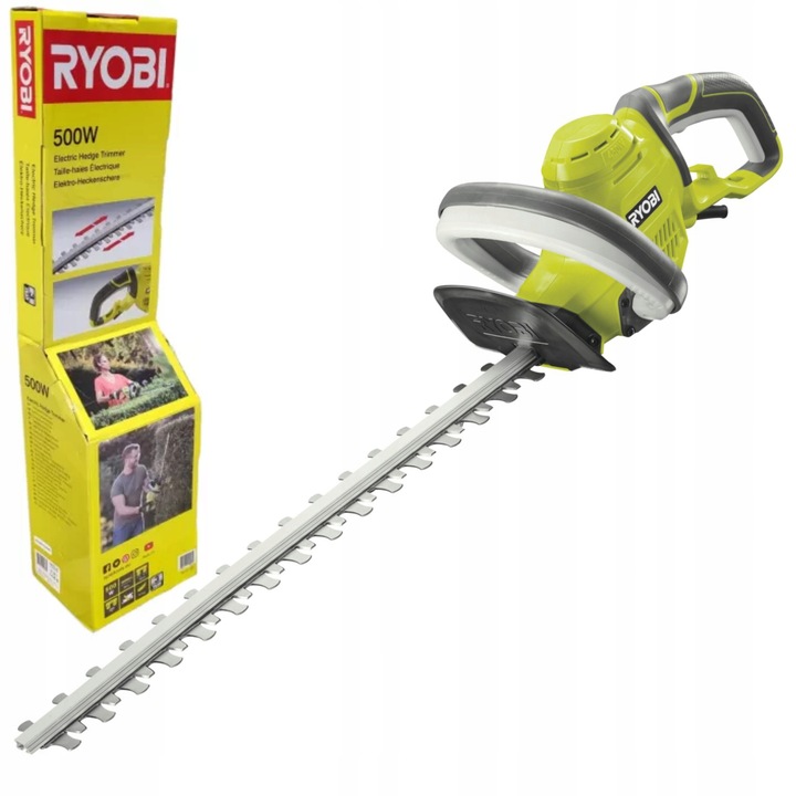 RYOBI SIEŤOVÉ NOŽNICE NA ŽIVÝ PLOT ELEKTRICKÉ 510W ČEPEĽ 50CM RHT5150