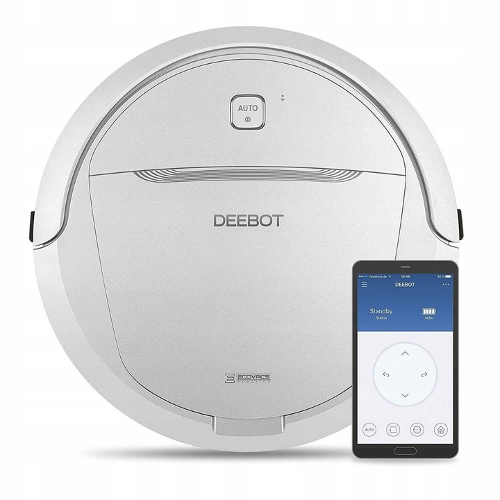 Robotický vysávač Ecovacs Deebot DM81Pro strieborný/sivý
