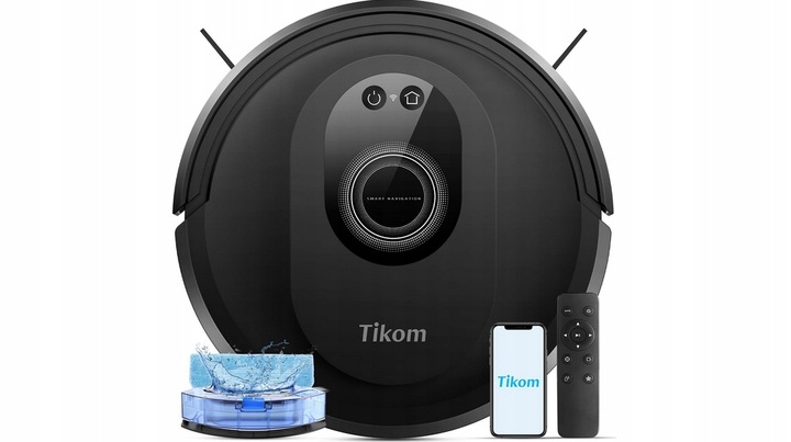 Robotický vysávač Tikom G8000 Max Mopovací vysávač Inteligentná aplikácia
