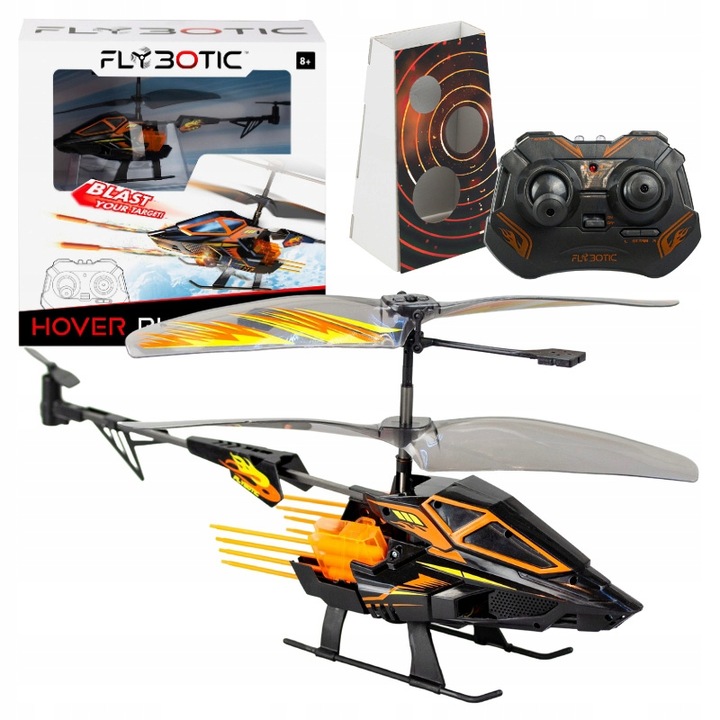 SILVERLIT FLYBOTIC VRTUĽNÍK HOVER BLAST DIAĽKOVO OVLÁDANÝ LIETAJÚCI 8+