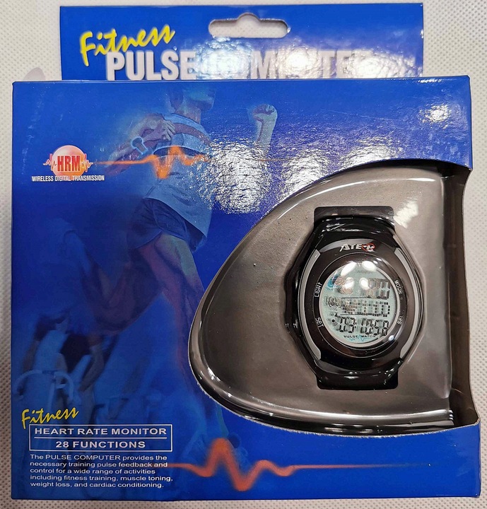 Športové hodinky ATECH čierne