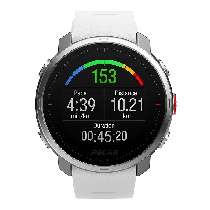 Športové hodinky Polar Grit X biele