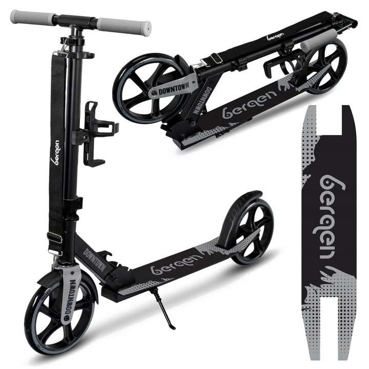 Skladacia kolobežka pre deti do mesta Bergen Downtown s veľkými kolesami