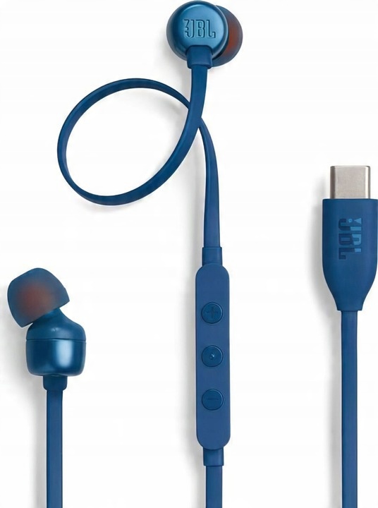 Slúchadlá do uší JBL Tune 310 USB-C Modré