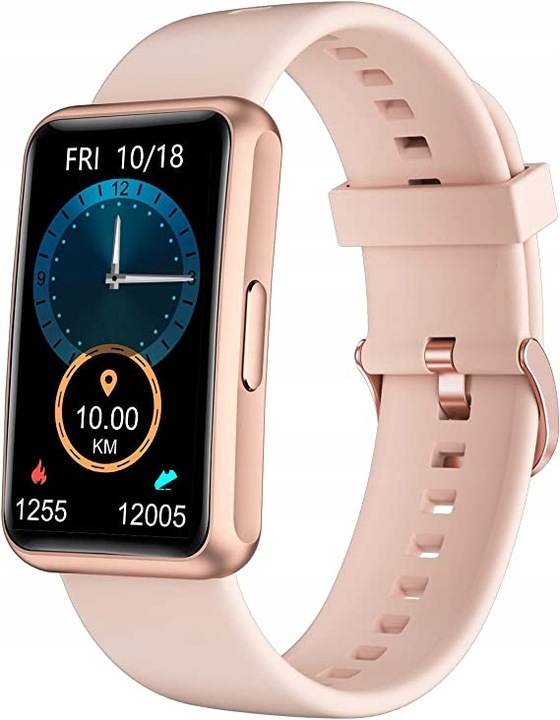 Športové hodinky Huakua Smart Watch ružové