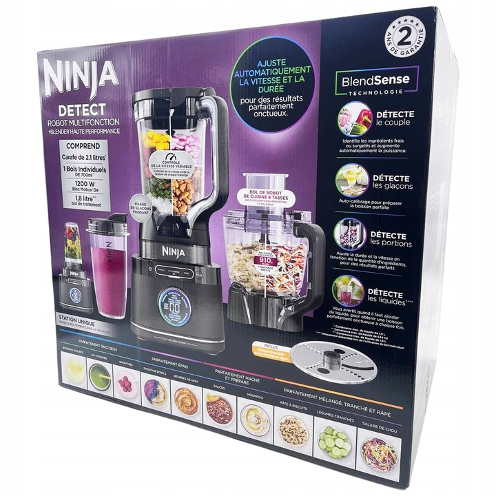 Stolný mixér Ninja TB401EU 1200 W čierny