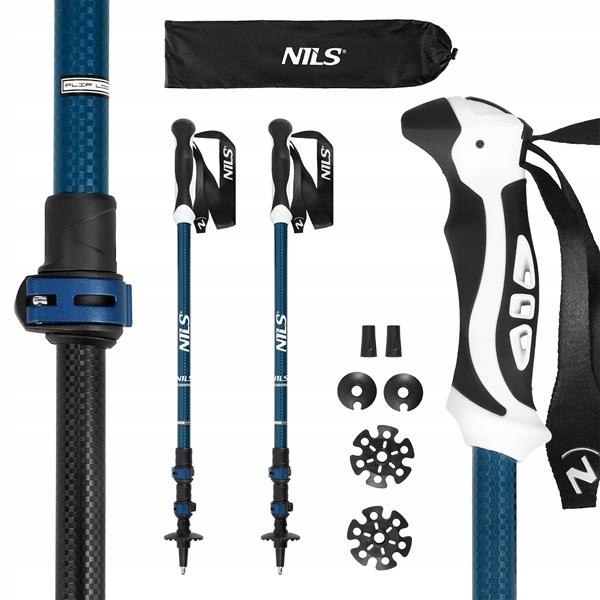 SKLADACIE TREKINGOVÉ PALICE NORDIC WALKING NA CHÔDZU NILS