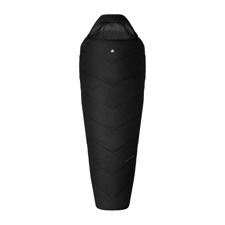Spací vak Alpinus Fiber Pro 1300 pravý antracit pravý