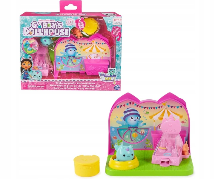 Spin Master 6068287 Mačací domček Gabi Sada Karnevalová izba