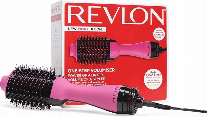 SUŠIČKA KULMA IONIZÁCIA 800W REVLON One-Step RVDR5222 PINK