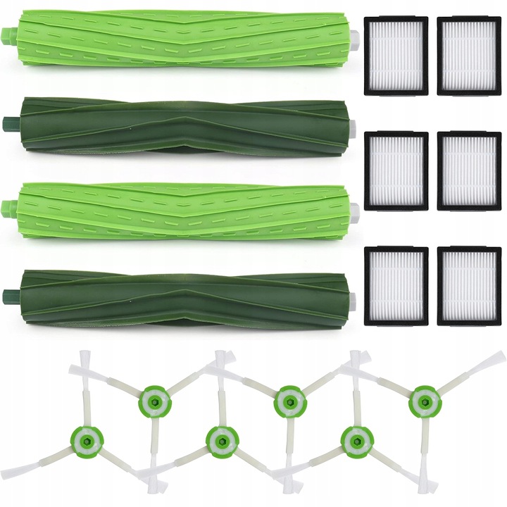 Sada pre Roomba I7 E5 E6 22 ks Kefy Filtre Bočné štetce HEPA