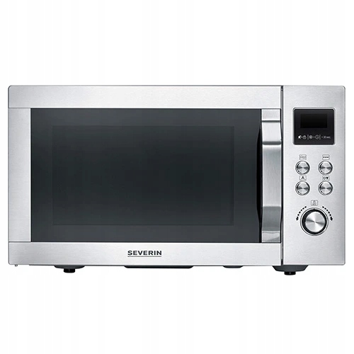 SEVERIN MW 7918 Mikrovlnná rúra 4v1 GRILL Konvekcia rúry Strieborná