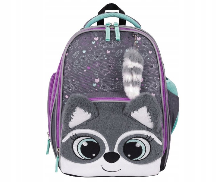Školský batoh B8 Racoon PREMIUM Bambino Majewski