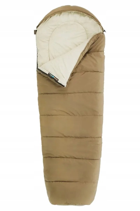 Spací vak Naturehike Mummy MJ600 CNK2300SD014 210x80 cm hnedý pravý
