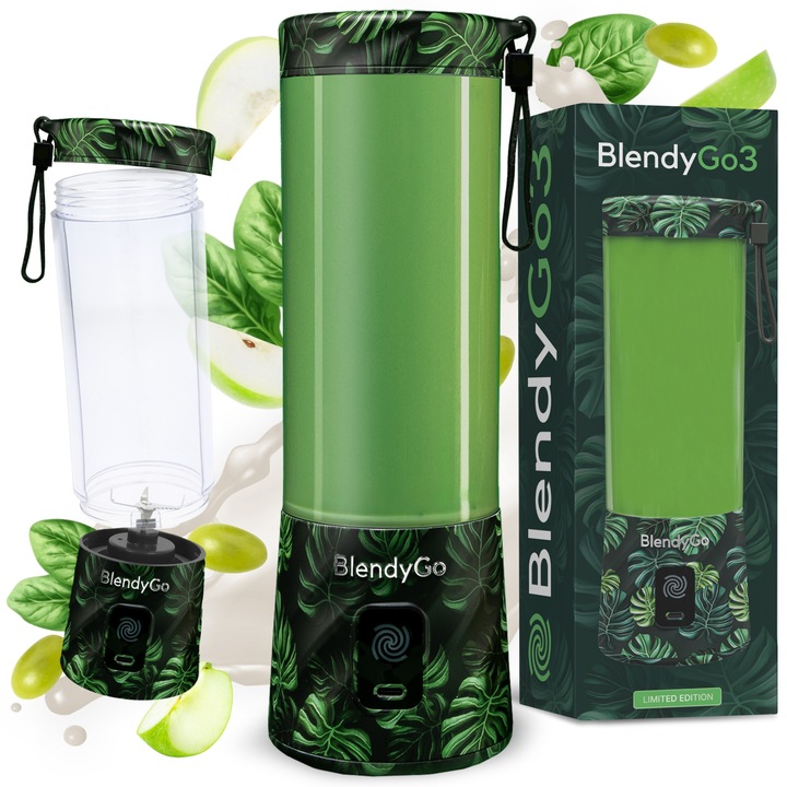 Stolný mixér BlendyGo 3 przenośny mikser prezent 250 W Monstera